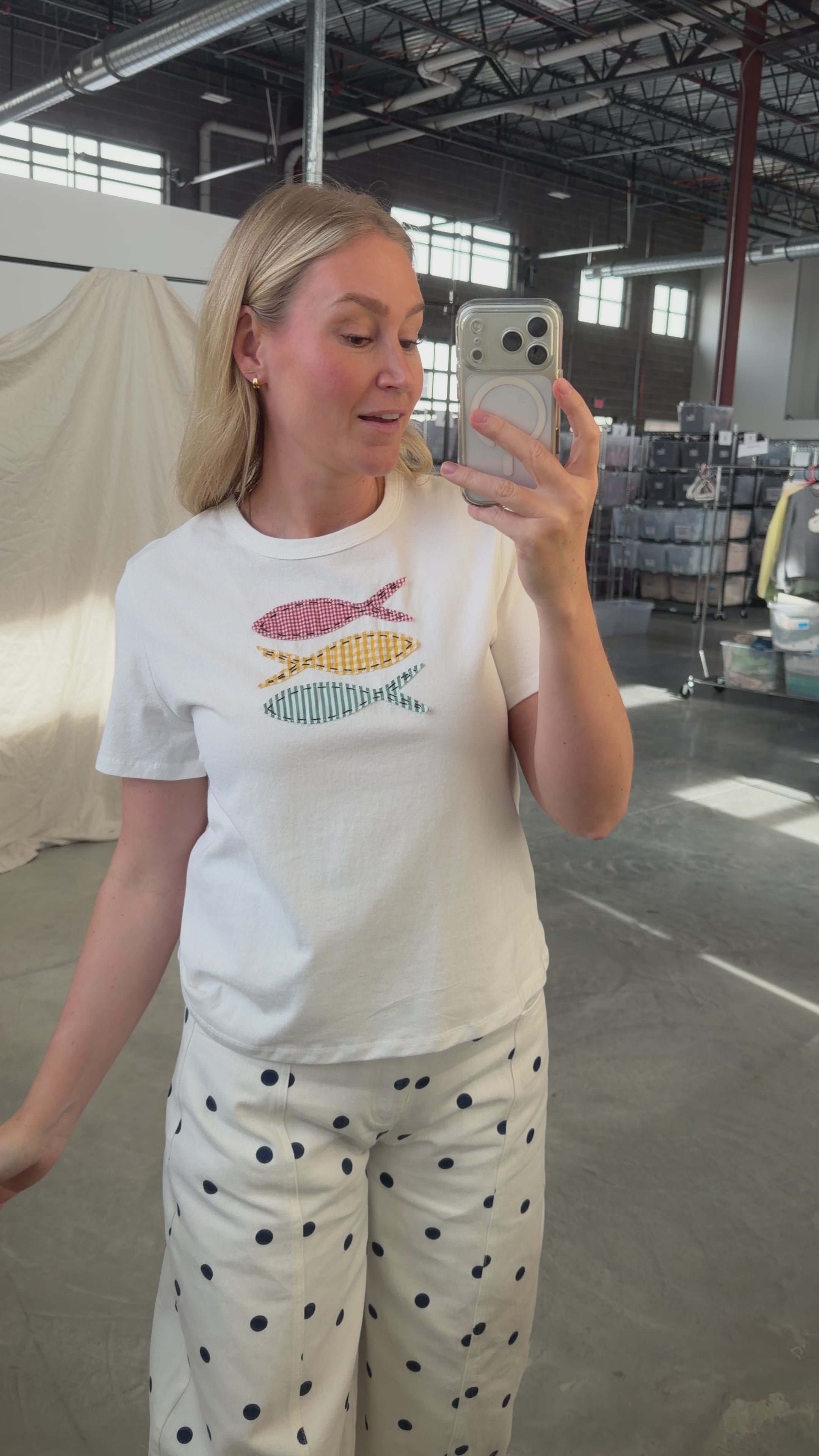 Fish Patchwork Tee