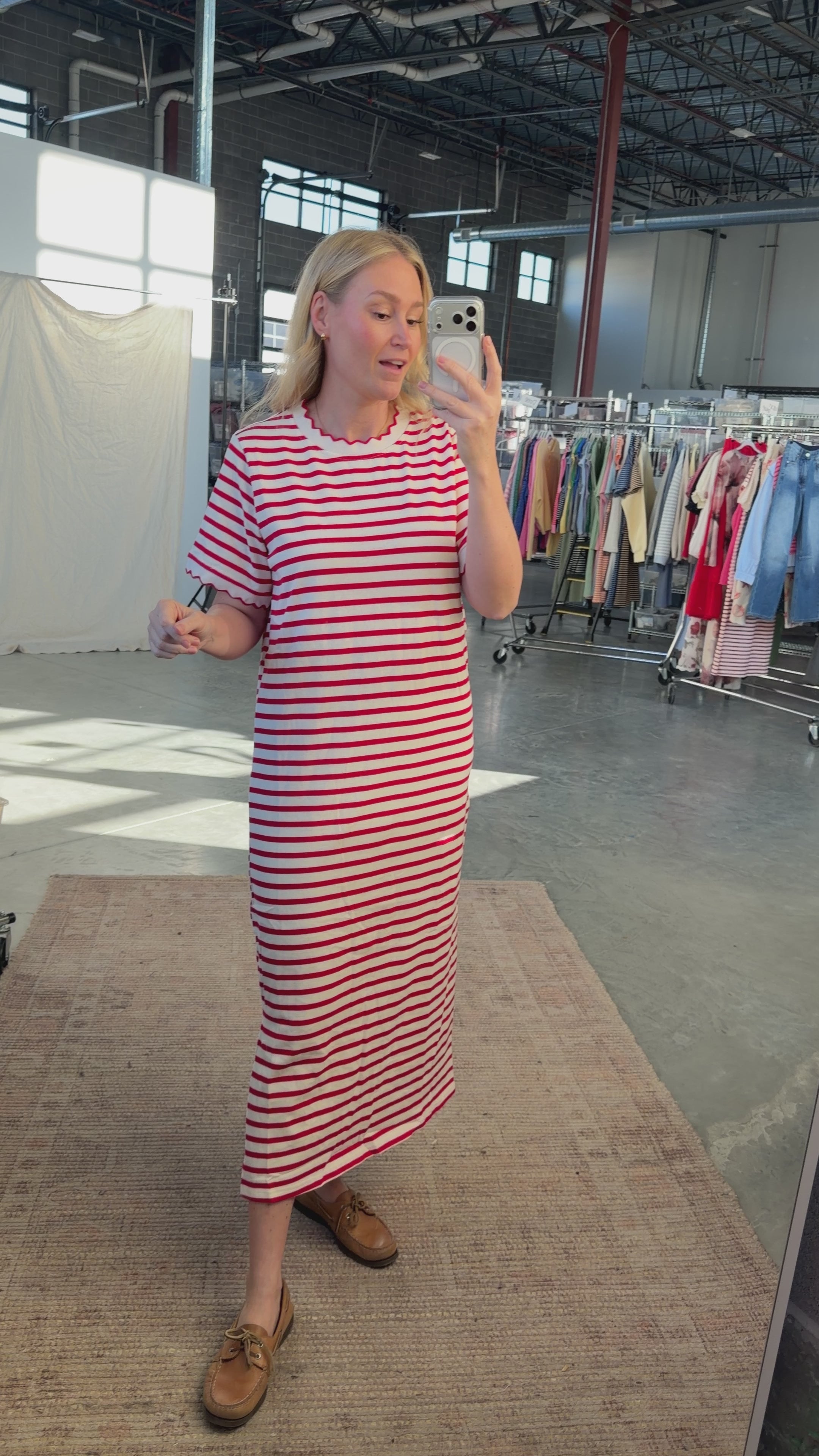 Stripe A Pose Dress