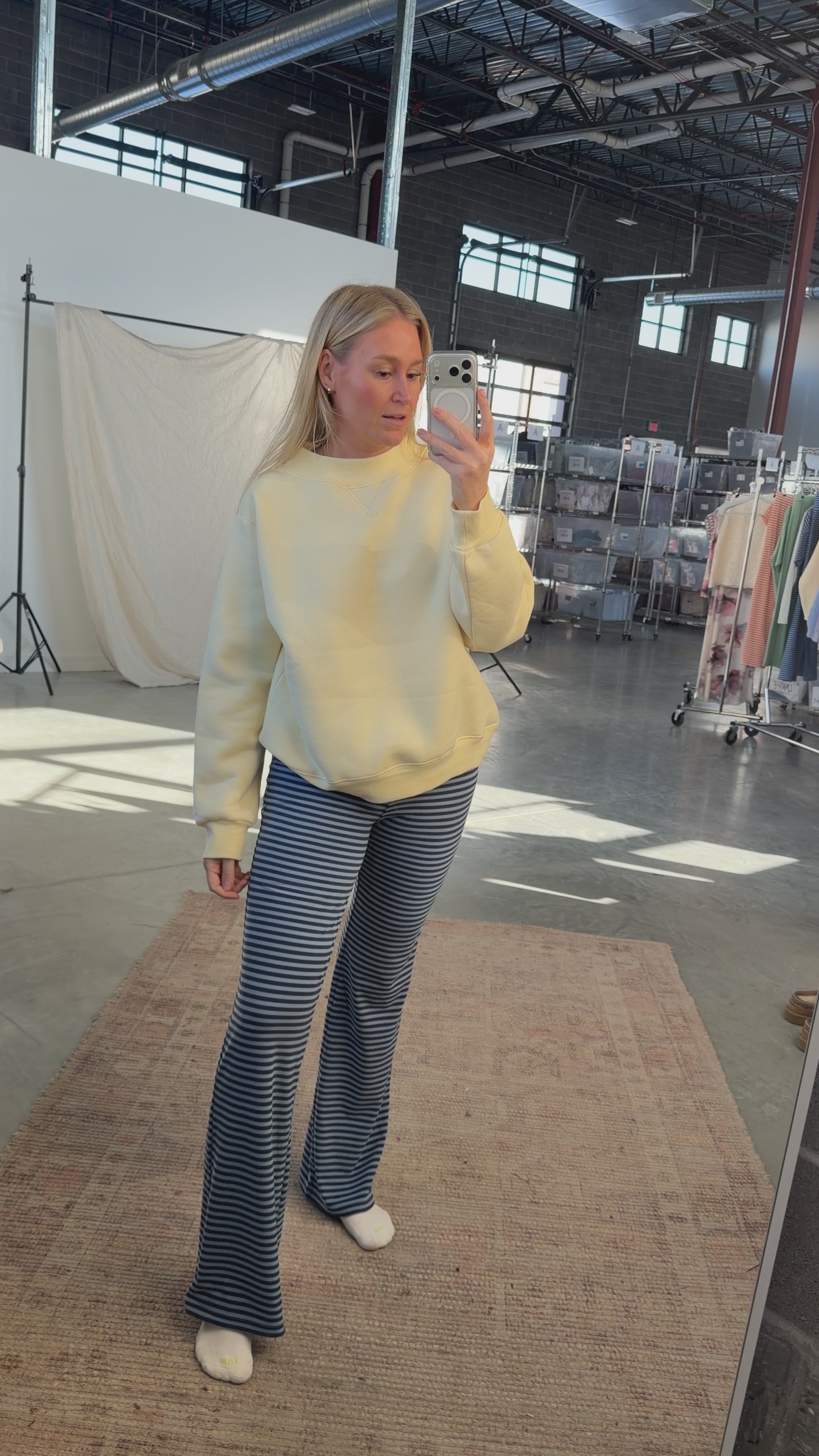 On Repeat Mockneck Pullover in Butter