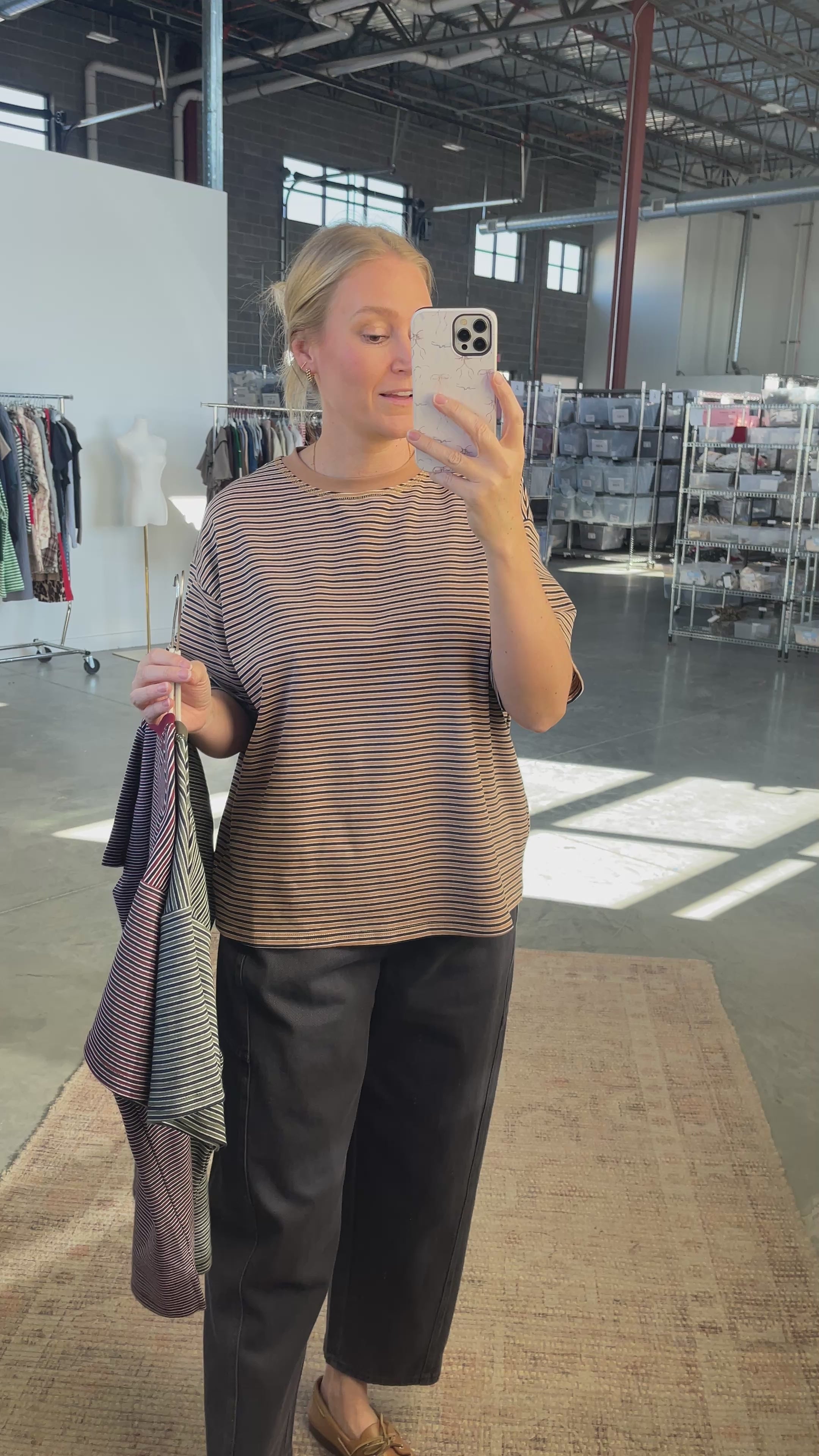 Carson Stripe Tee