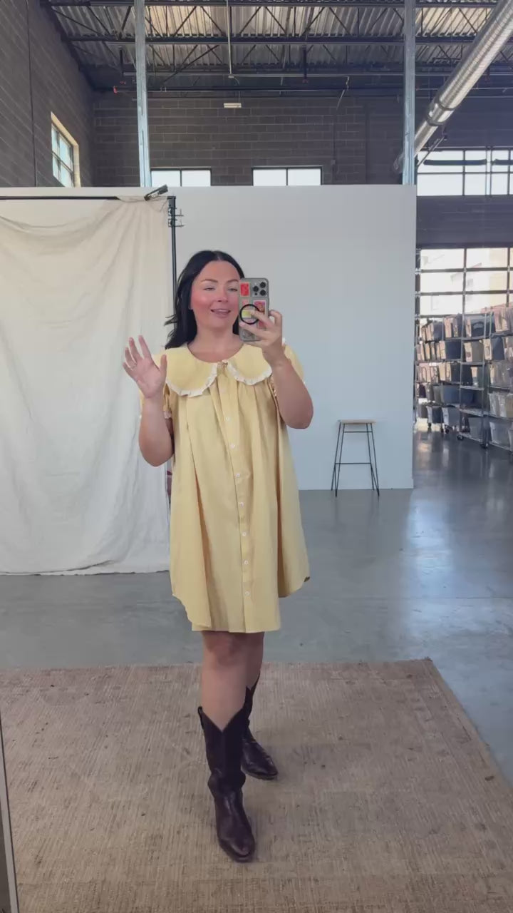 Whimsy Dress in Honey
