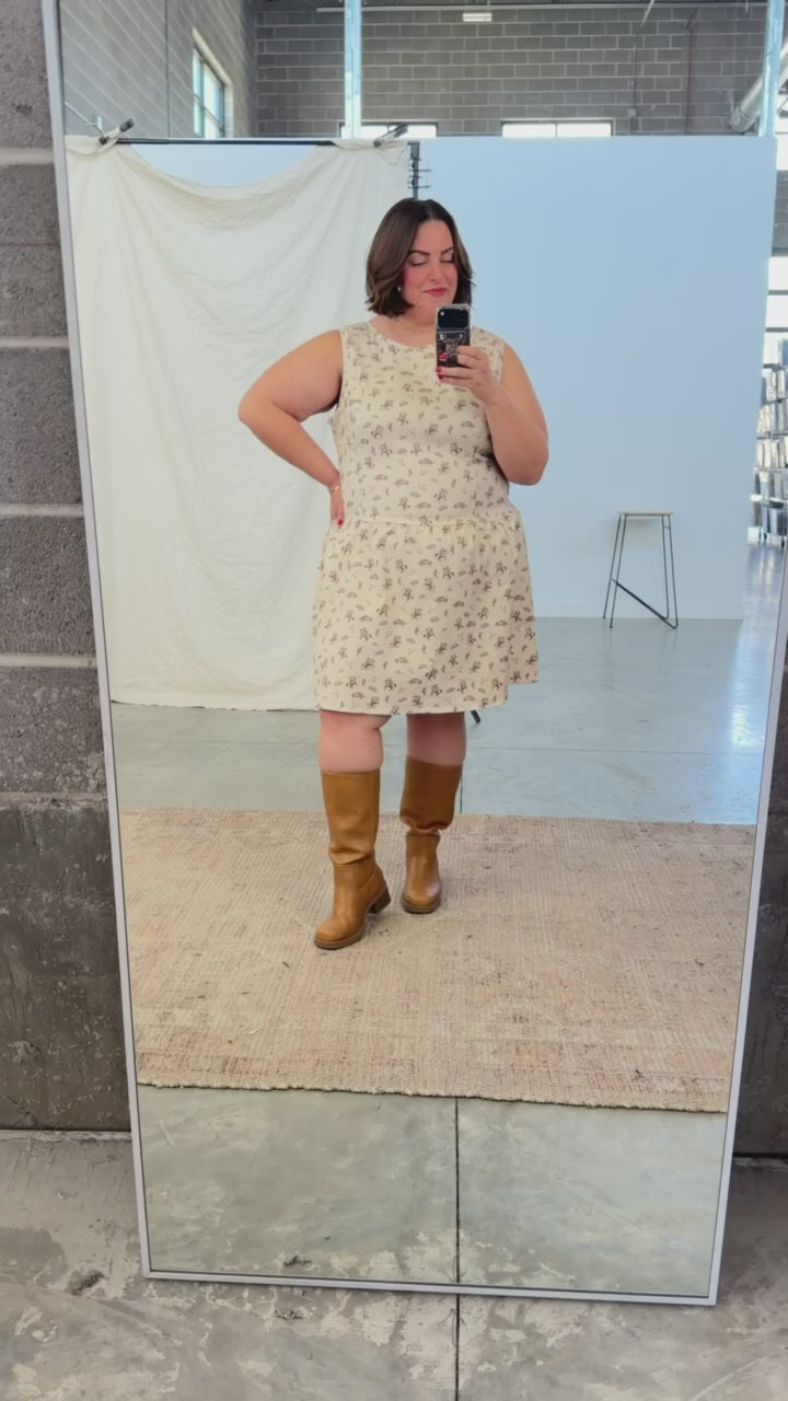 Lone Star Print Dress