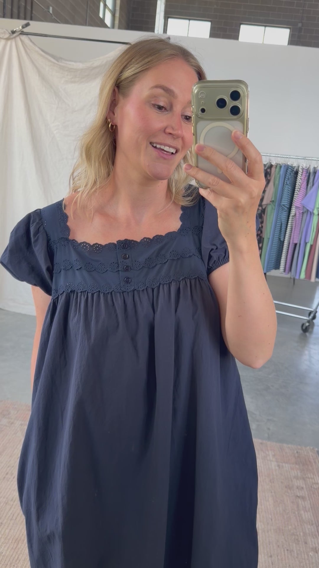 Janie Eyelet Dress