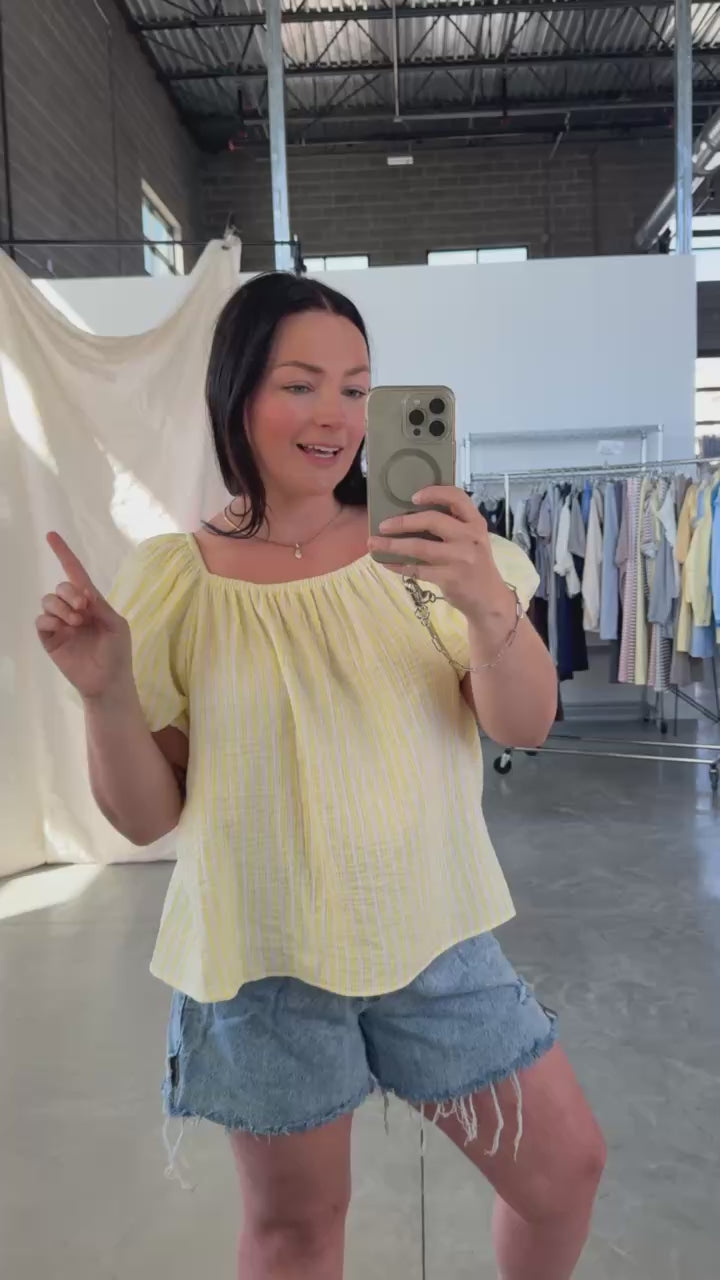 Sorrento Stripe Top