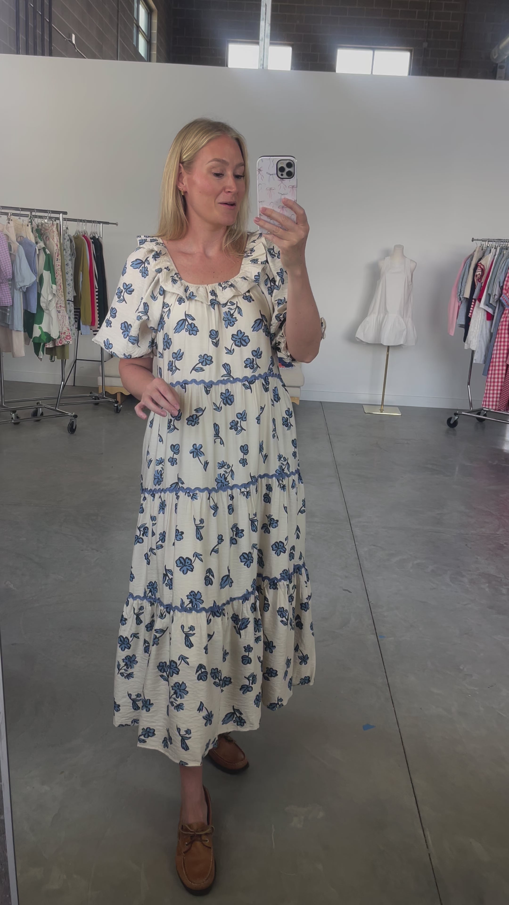 Falling For Blue Maxi