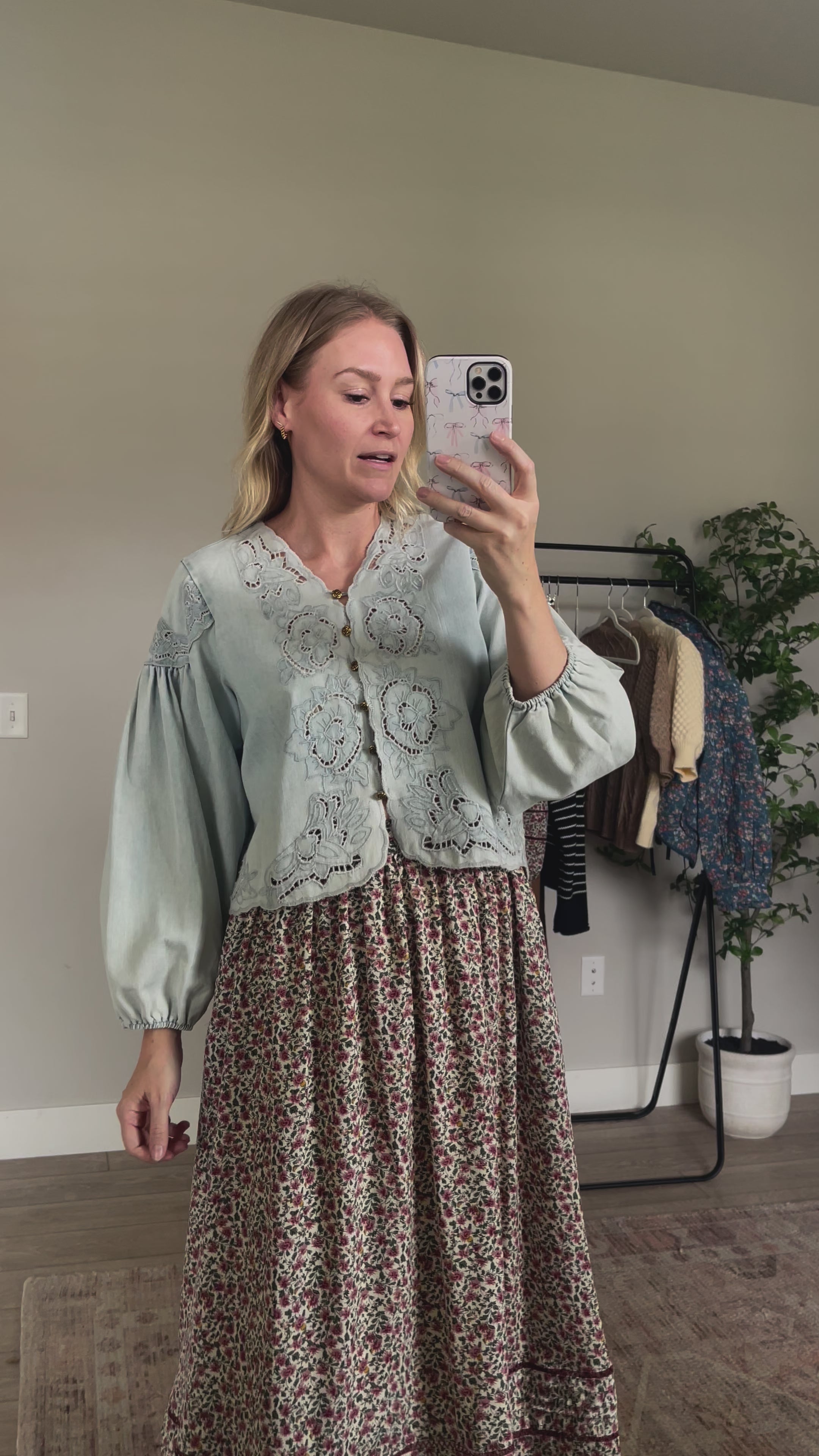 Petunia Eyelet Blouse