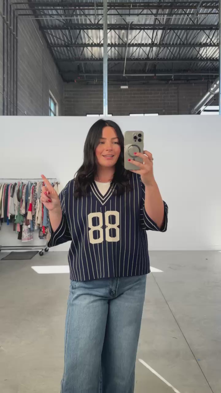 Sideline Stripe Top