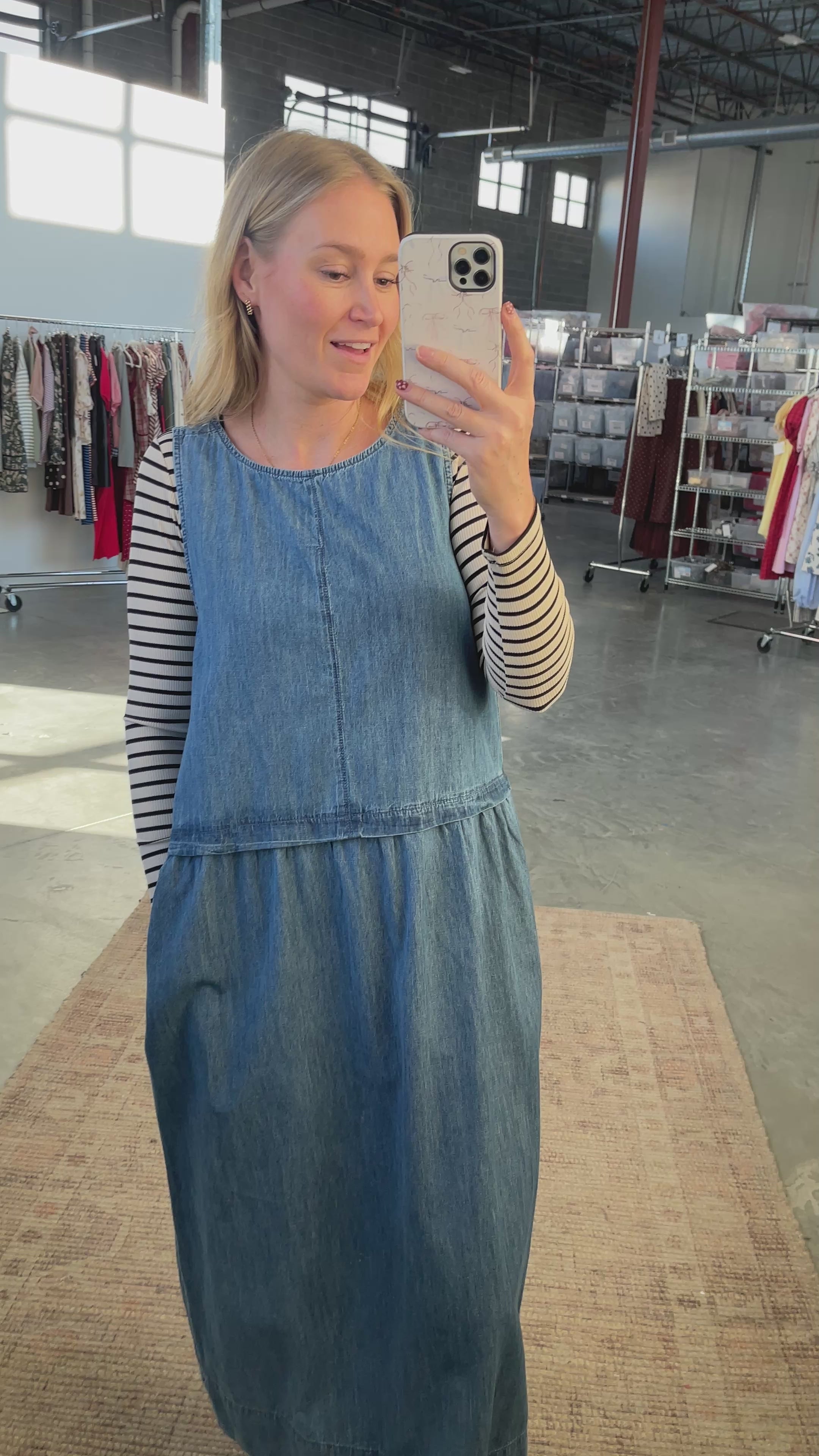 Amelie Denim Maxi