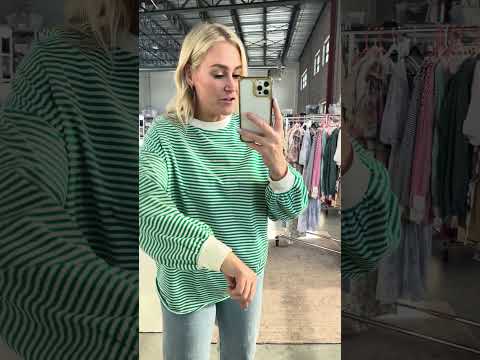 Cameron Stripe Top
