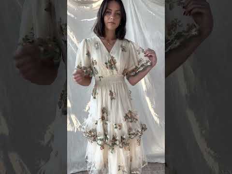 FINAL SALE - Lovers Lace Embroidered Dress